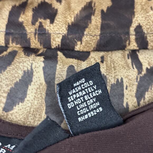 Maggie Barnes Womens Top Flowy Overlay Blouse Chiffon Plus 2X mob wife office - Picture 10 of 10